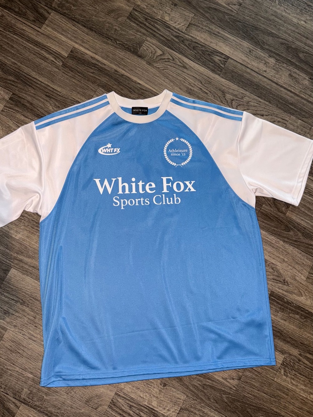 White Fox Blue & White Sports Jersey